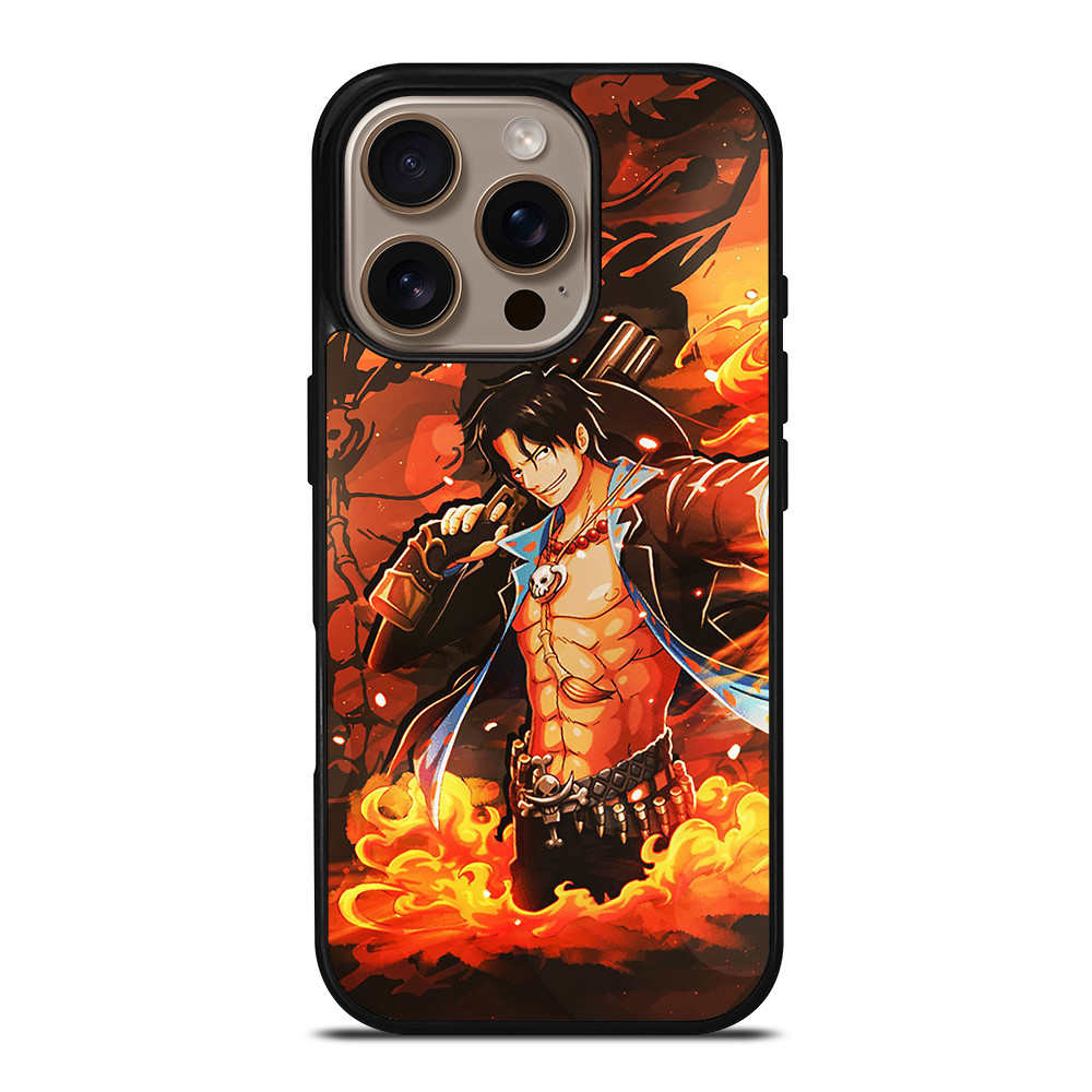 PORTGAS D ACE ONE PIECE iPhone 16 Pro Case Cover